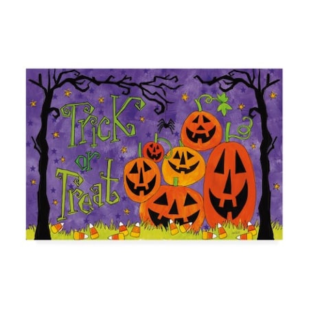 Anne Tavoletti 'Spooky Fun I' Canvas Art,16x24